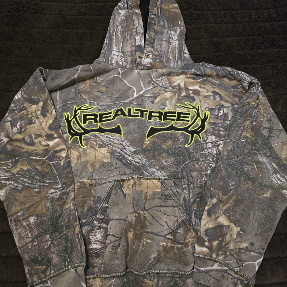 Realtree Camo Hoodie with Hi Viz Embroidery